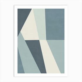 Composition Of Geometric Shapes 37 Art Print