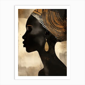 African Woman 43 Art Print