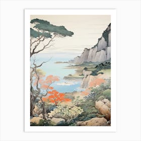 Iriomote Island In Okinawa, Ukiyo E Drawing 1 Art Print