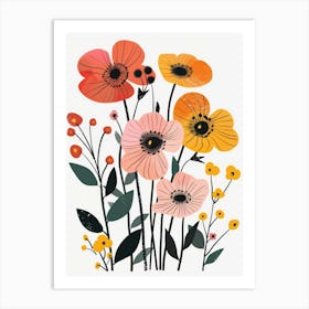 Poppies 132 Art Print