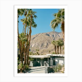 Palm Springs Architecture V on Film Art Print