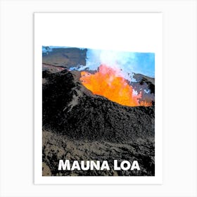 Mauna Loa, Mountain, Hawaii, Nature, Climbing, Wall Print, Art Print