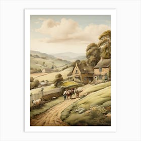 Country Road 9 Art Print