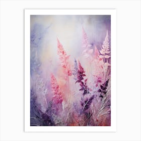 Purple Wildflowers Art Print