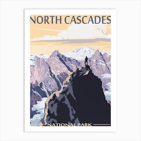 North Cascades National Park Art Print