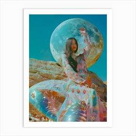 Full Moon Art Print