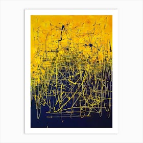 Abstract Painting 44 Art Print