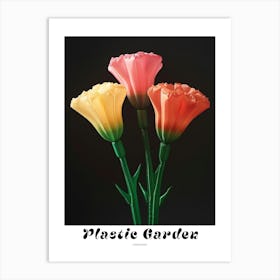 Bright Inflatable Flowers Poster Carnations 4 Art Print