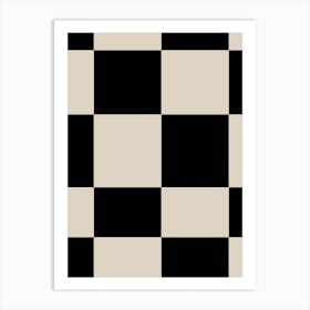 Checkered Pattern Art Print