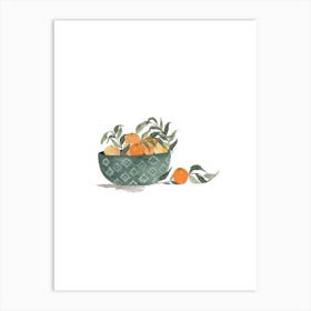 Citrus Bowl Art Print