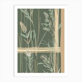 Grasses Art Print