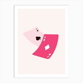 Playing Cards Art Print