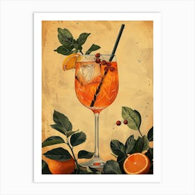 Aperol Spritz Art Print 21 Art Print