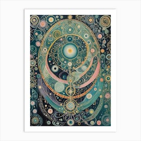 Cosmic Bubbles Art Print