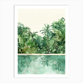 Tropical Jungle 5 Art Print