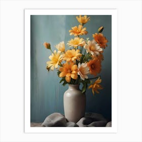 Flowers In A Vase 22 Art Print