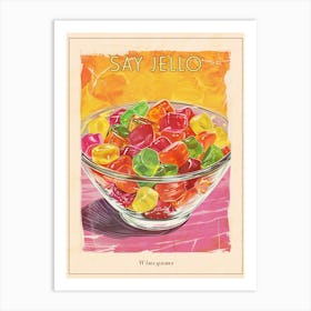 Winegums Candy Sweets Retro Advertisement Style 1 Poster Art Print