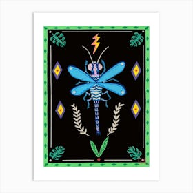 Original Dragonfly Art Print