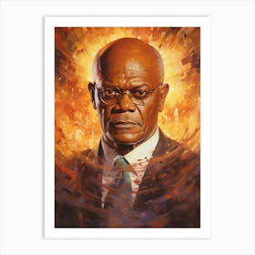 Samuel L 3 Art Print