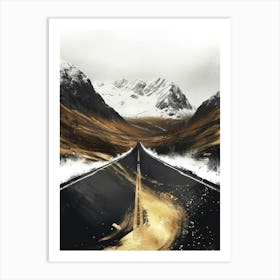 Road To Nowhere Canvas Print 3 Art Print