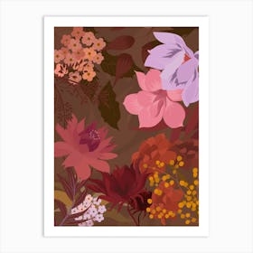 Floral Pattern Art Print