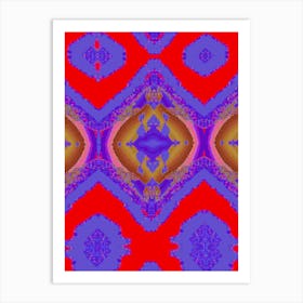 Psychedelic Pattern 8 Art Print