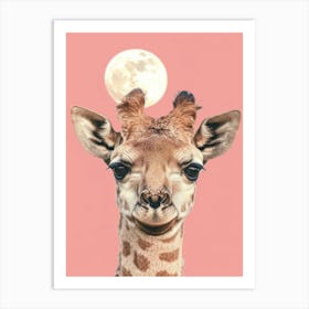 Giraffe 82 Art Print