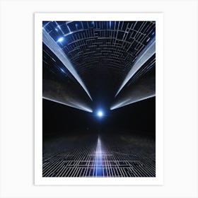 Tunnel Of Light Art Print