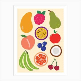 Fruit Salad Art Print