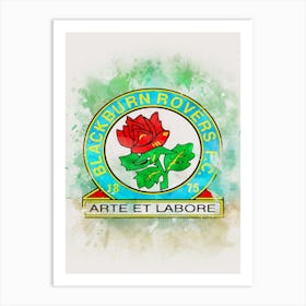 Blackburn Rovers 2 Art Print