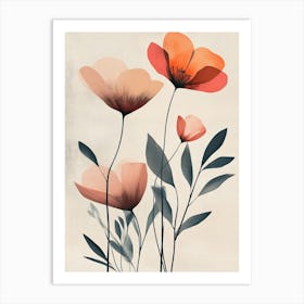 Poppies Canvas Print 33 Art Print