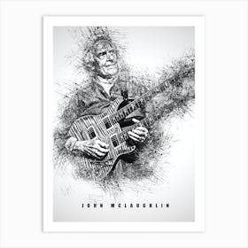 John Mclaughlin Art Print