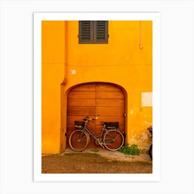 Tuscan Bike Art Print