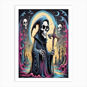 Grim Reaper (2) Art Print