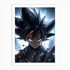 Dragon Ball Z Wallpaper 6 Art Print