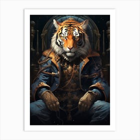 Tiger King Art Print