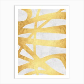 Geometric textures art 7 Art Print