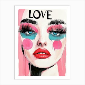 Love poster Art Print