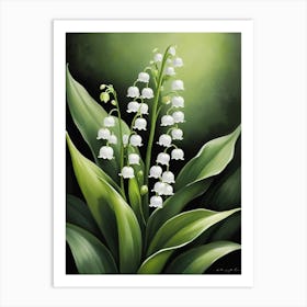 Lily Of The Valley 3 Art Print