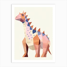 Nursery Dinosaur Art Avaceratops 1 Art Print