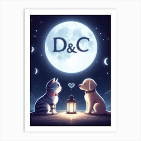 D & C 2 Art Print