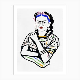 Frida Kahlo 1 Art Print