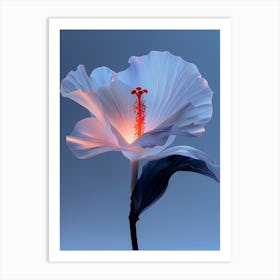 Hibiscus Flower Art Print