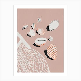 À la mer Art Print