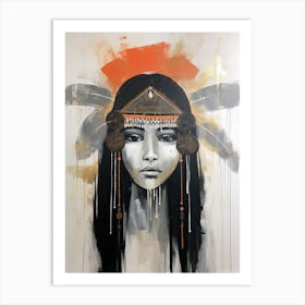 Tribal Dreamscape, Native American Art Print