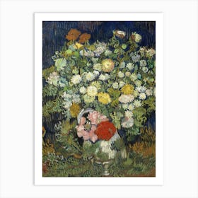 Bouquet Of Flowers Art Print