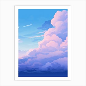 Beautiful Clouds Art Print (3) Art Print