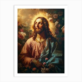 Jesus 48 Art Print