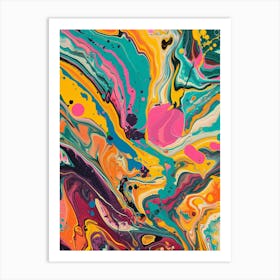 Abstract Painting 96 Art Print