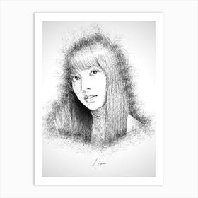 Lisa Blackpink Art Print